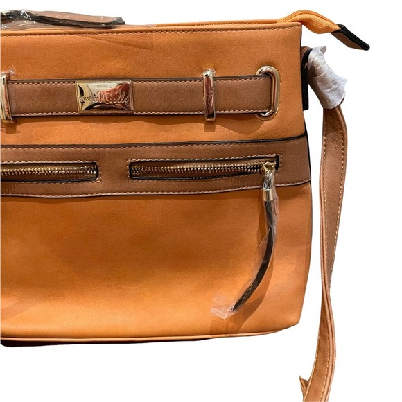 Simply Noelle Shoulder Bag Honey Orange New With Tags - Picture 4 of 11